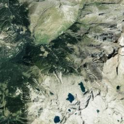 Vue aérienne des environs de Cabane d'Anes Cruzes