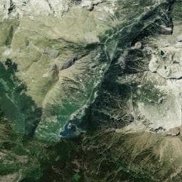 Vue aérienne des environs de Cabana del Quillon