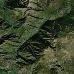 Vue aérienne des environs de Refuge Bordes De Graus