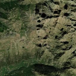 Vue aérienne des environs de Cabane de Bassello