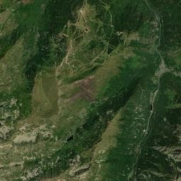 Vue aérienne des environs de Cabane du Ressec