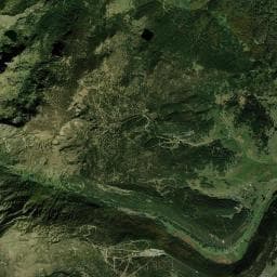 Vue aérienne des environs de Cabane du Counc