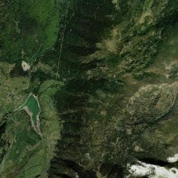 Vue aérienne des environs de Cabane Oller
