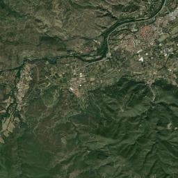 Vue aérienne des environs de Le Colomer