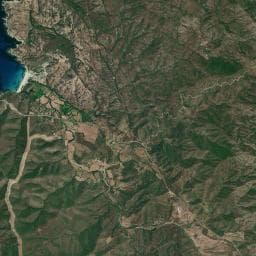 Vue aérienne des environs de Abri sous roche