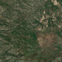 Vue aérienne des environs de Fontaine de Baccialu