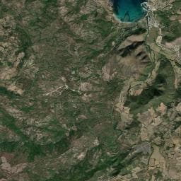 Vue aérienne des environs de Aire de camping naturel L'Indiana