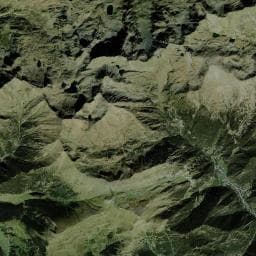 Vue aérienne des environs de Refuge de la Comapedrosa