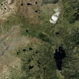 Vue aérienne des environs de Camping à Font-Romeu-Odeillo-Via