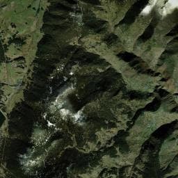 Vue aérienne des environs de Refuge du Coll del Torn