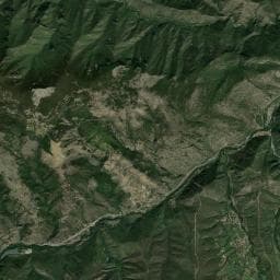 Vue aérienne des environs de Le Rotja