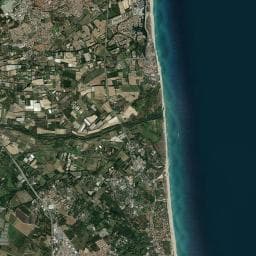 Vue aérienne des environs de Le Soleil