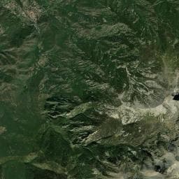 Vue aérienne des environs de Source de Balaig