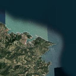 Vue aérienne des environs de Aire de camping-car à Argelès-sur-Mer (2)