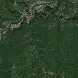 Vue aérienne des environs de Salt de l'Aigua