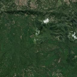 Vue aérienne des environs de La Clapère