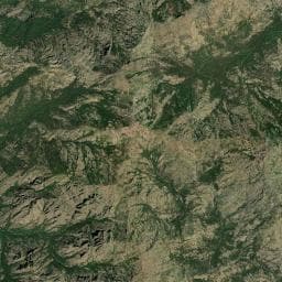 Vue aérienne des environs de Bivouac de l'Ortu di u Piobbu
