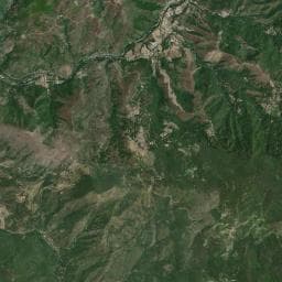 Vue aérienne des environs de Funtana di Pedani