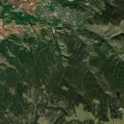 Vue aérienne des environs de Las Asperas