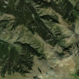Vue aérienne des environs de Cabane de Matte