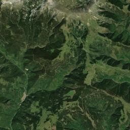 Vue aérienne des environs de Cabane de l'Ouillat