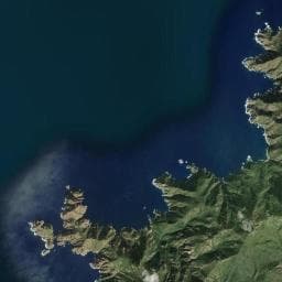 Vue aérienne des environs de Pantalon murvereccia