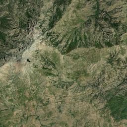 Vue aérienne des environs de Source de Ghiarghe Rosse