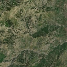 Vue aérienne des environs de Cabanes de Vetta di Muro