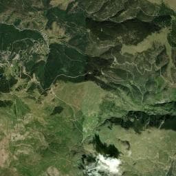 Vue aérienne des environs de Aire de repos à Valcebollère