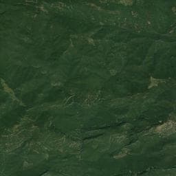 Vue aérienne des environs de Refugi de Sant Aniol d'Aguja