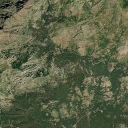 Vue aérienne des environs de Bergerie de Ballone