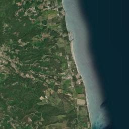 Vue aérienne des environs de Refuge/Abri — Valle-di-Campoloro