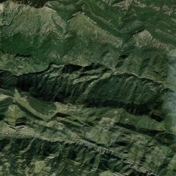 Vue aérienne des environs de Fontaine Col de la Bena