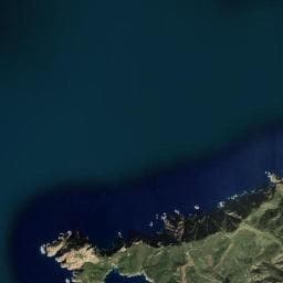 Vue aérienne des environs de Fontaine de Capu Rossu