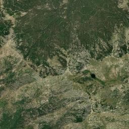 Vue aérienne des environs de Bergerie de Capanelle