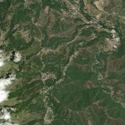 Vue aérienne des environs de Stazzi di Spinarazia