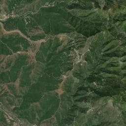 Vue aérienne des environs de A Casa Aperta