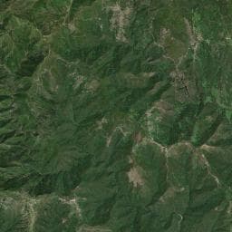 Vue aérienne des environs de Gite de Pianello
