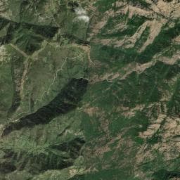 Vue aérienne des environs de Refuge E Case