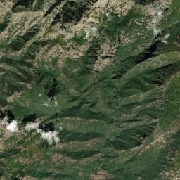 Vue aérienne des environs de La Sposata