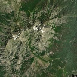 Vue aérienne des environs de L'Alzarella