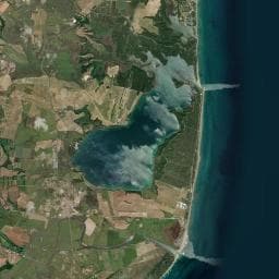 Vue aérienne des environs de Domaine Caniciololetto
