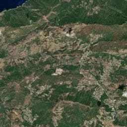 Vue aérienne des environs de Camping à Afa