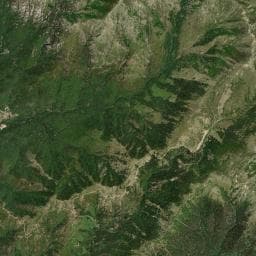 Vue aérienne des environs de Fontaine Nivalella Suttana