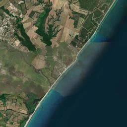 Vue aérienne des environs de U Casone