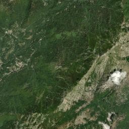 Vue aérienne des environs de Source d'Acques Suprane