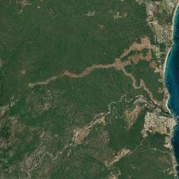 Vue aérienne des environs de Aire de repos A Nivaledda