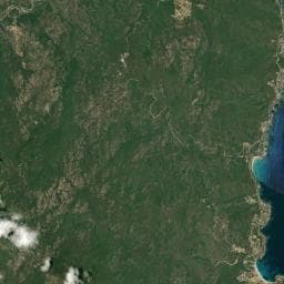 Vue aérienne des environs de Aire de camping-car à Conca (2)