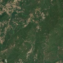 Vue aérienne des environs de Bivouac à Loreto-di-Tallano