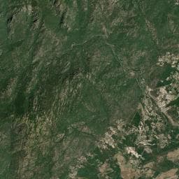 Vue aérienne des environs de U Mulinacciu